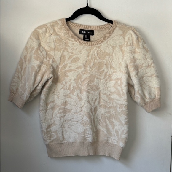 Bailey 44 Cream Knit Sweater Size XS - Picture 5 of 5